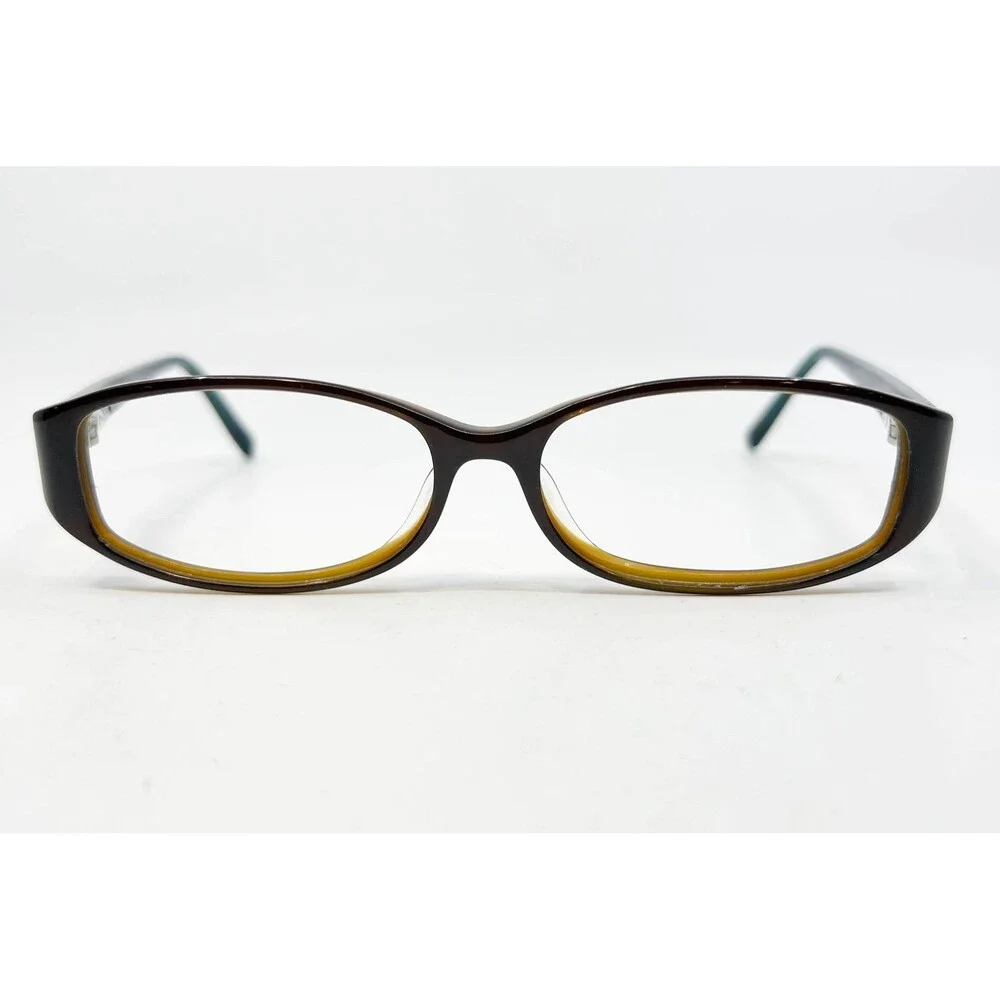 Laura Ashley Lotus Eyeglass Frames Womens Brown Truffle Floral 53-15-135 40774